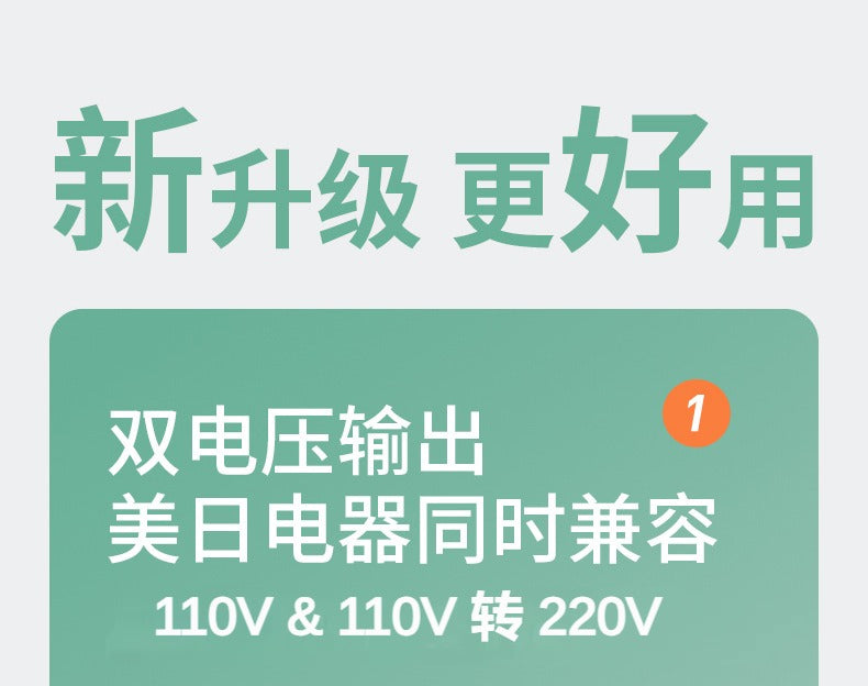 家用变压器110v/转220V ，优美2000W加拿大专用。电饭煲吹风机电压转换器  家用变压器