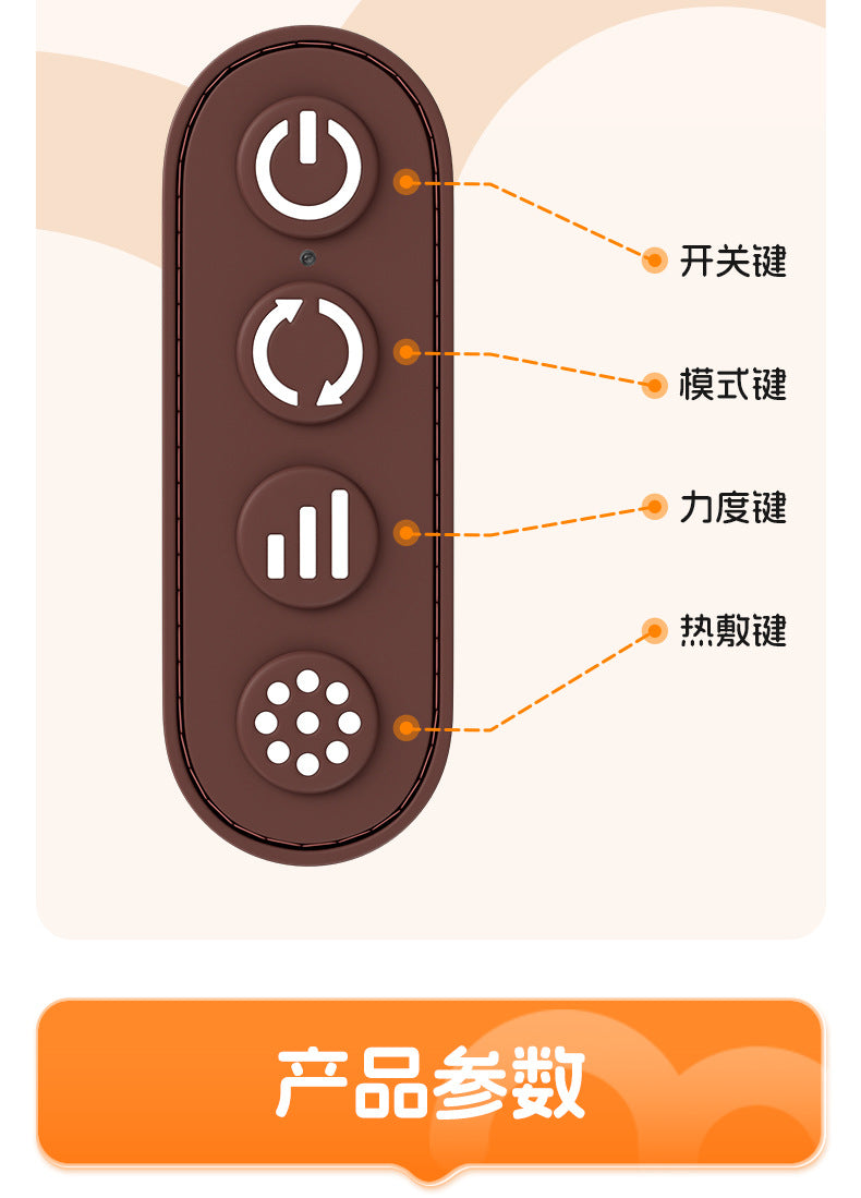 免運費送到家-颈部肩颈按摩器,披肩斜方肌按摩器,送父母礼品夹揉颈肩按摩仪