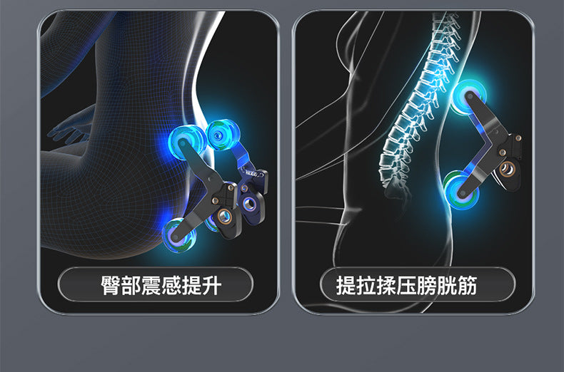 温哥华仓发货 7天内免費送貨到府--德国英菲力豪華太空舱按摩椅,仿真人手機芯,全身包裹循環按壓,智能語音 全自动颈部肩部腰椎加热, 超長SL轨道   Y16